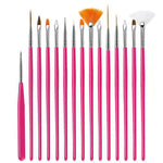 pinceaux outils modelage pâte modeler pâtisserie décoration gâteau plastique couleur assortie