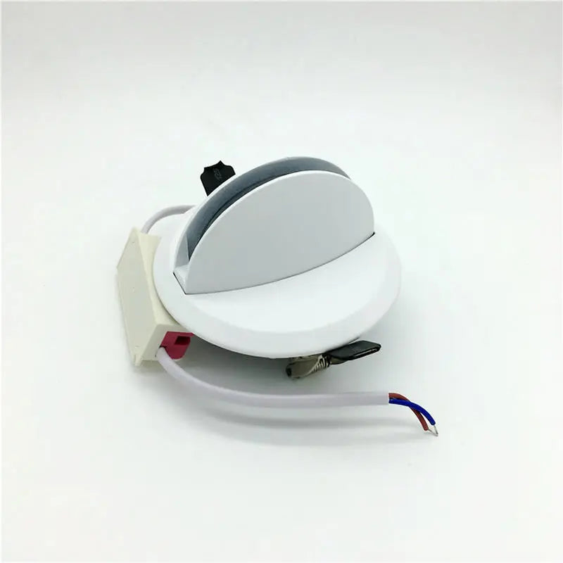 projecteur led encastrable mural 360 degres lumiere couleur moderne