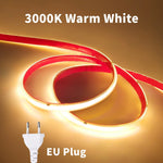 ruban led blanc 296 led flexible adhésif haute luminosité 3000k 4000k 6500k