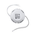 transformateur d'éclairage led driver 220v sortie 24v blanc moderne câbles 68mm opacité rond plat