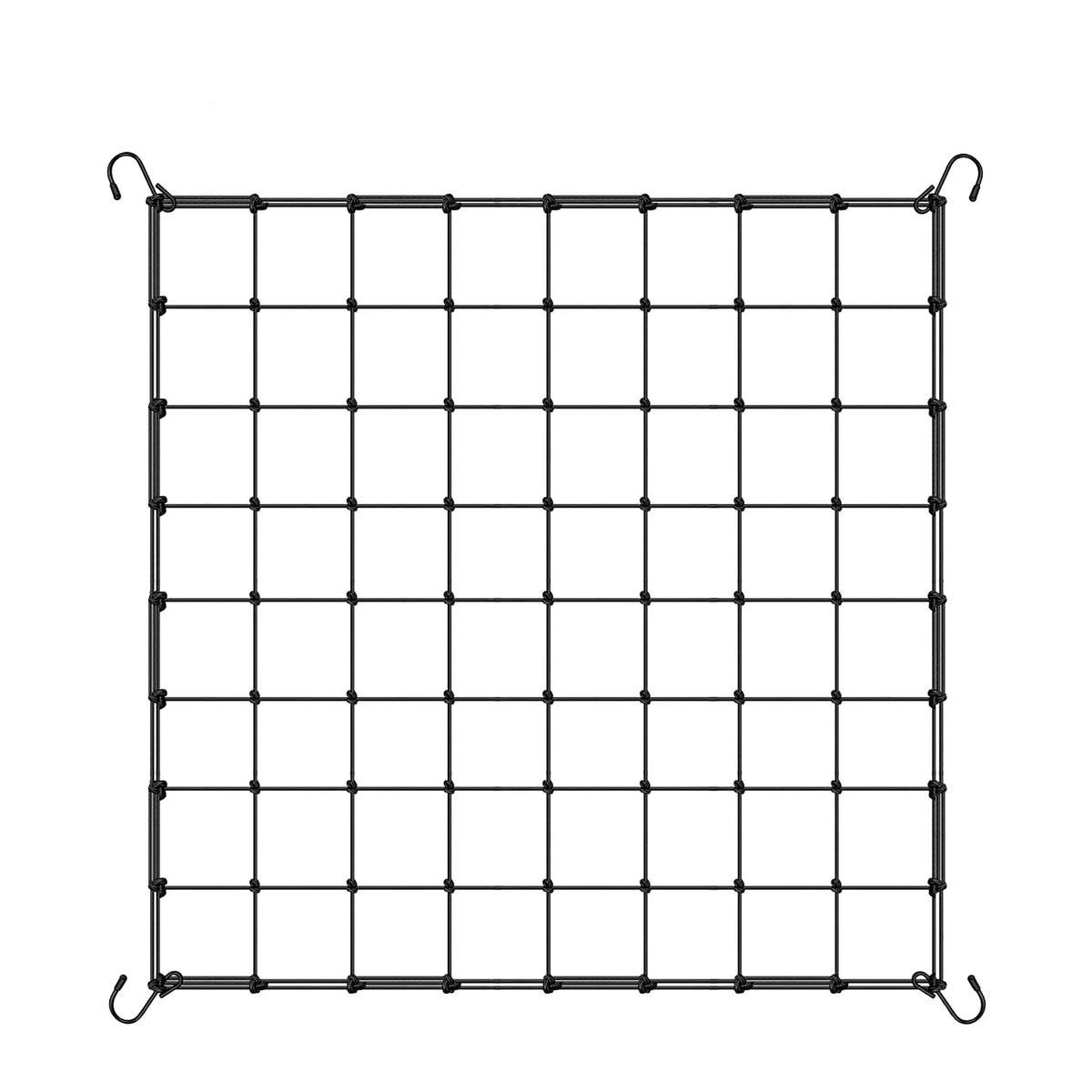 filet protection plantes noir maille régulière clips jardin élastique polyester pratique crochets support plantes