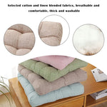 Coussin de sol bourgogne touffeté effet massage