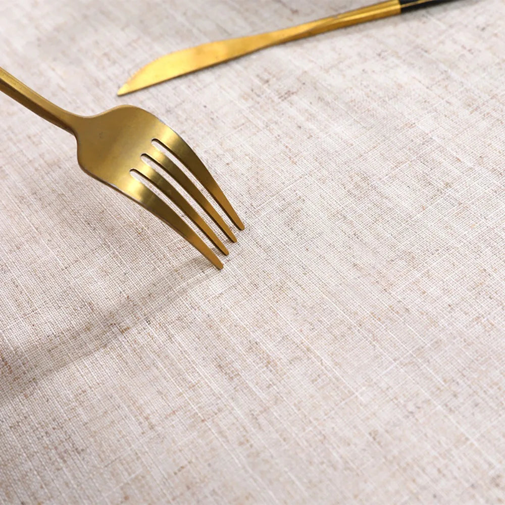 nappe ronde table extérieure beige clair franges pompons diamètre 60 90 160 180 cm