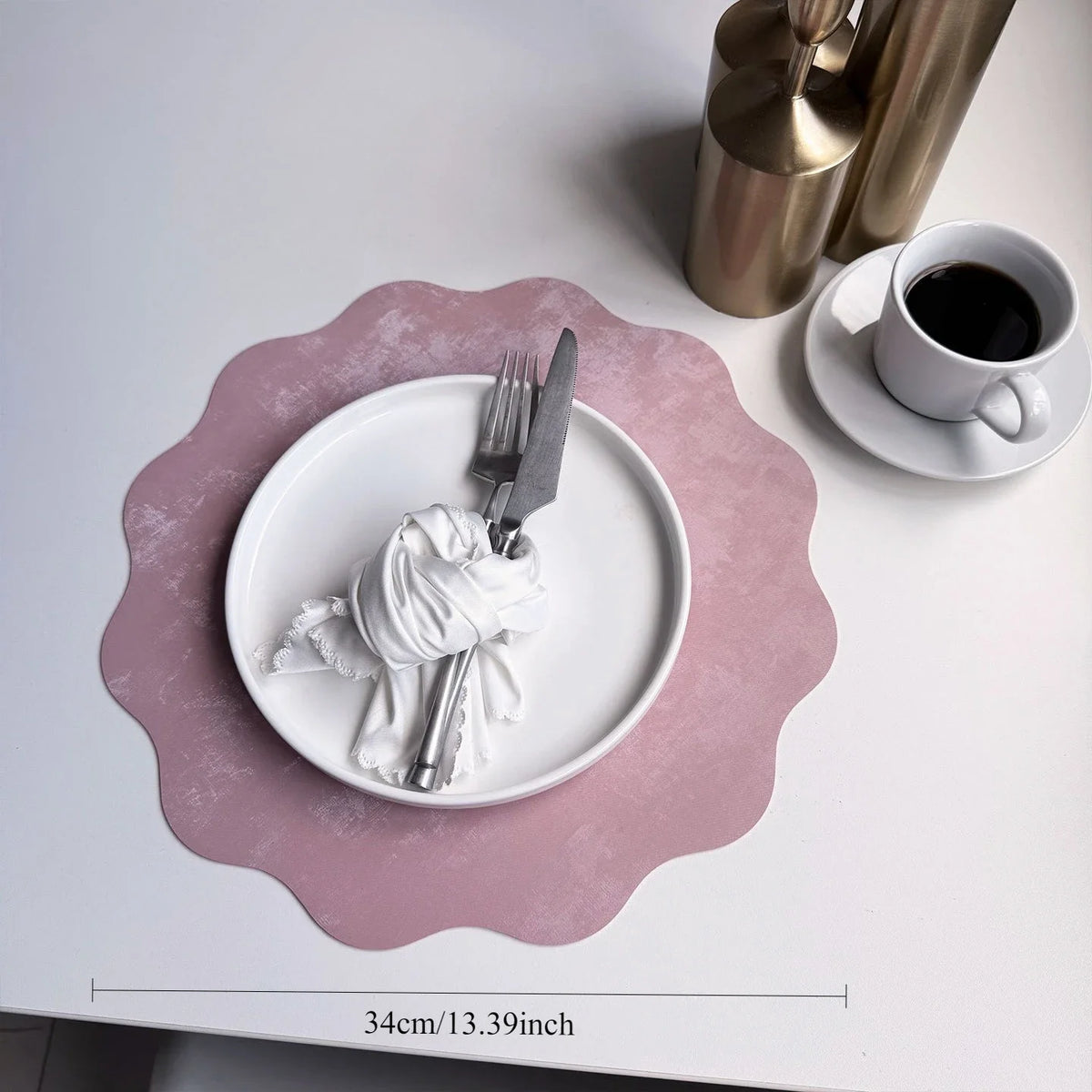 serviettes table velours moderne vert marron gris rose beige respectueuses environnement