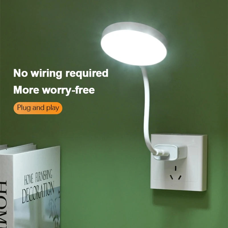lampe table flexible blanc moderne prise murale base prises multiples câble usb led super