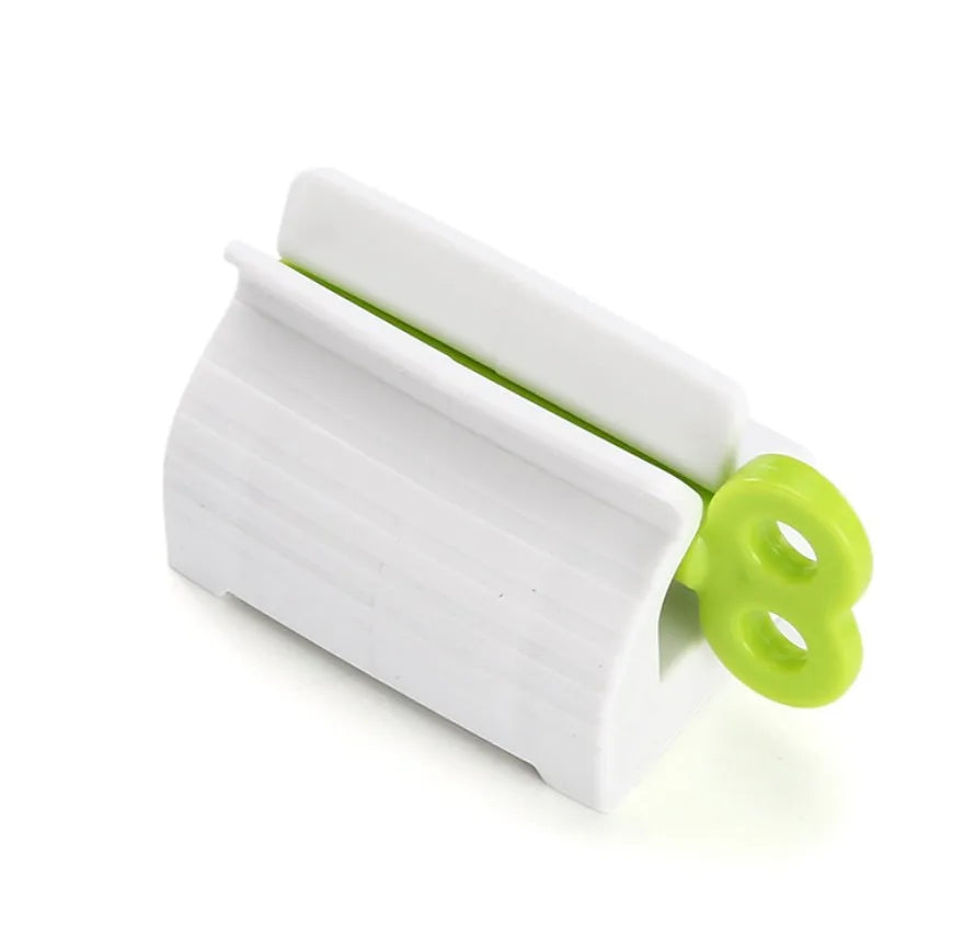distributeur dentifrice blanc verrouillage bouchon teinture cheveux organisateur moderne porte crevette