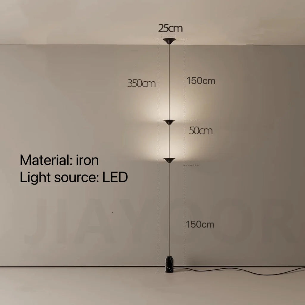lampe moderne posée triangle noir doré matériaux fer aluminium led branchement électrique certifications multiples