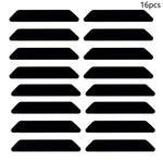 adhésifs antidérapants triangles polyester modernes tapis sols sécurisation antislip points texturés multiples noir blanc