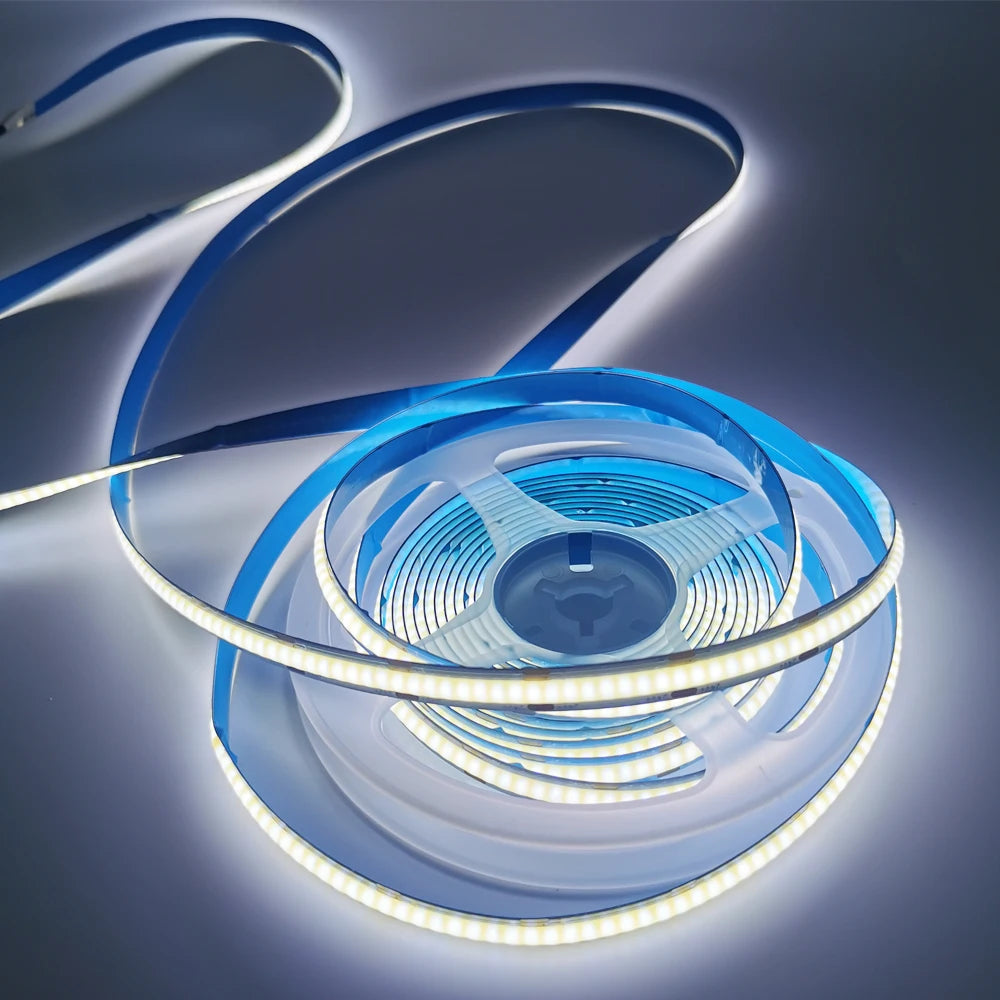 ruban led flexible blanc moderne adhésif 320led/m zigbee usb 5v 3500k 6500k