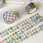 ruban decoratif transparent motifs animaux geometriques decor mignon adhesif educatif dessin ecole fournitures papeterie