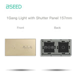 interrupteur mural tactile sans partie interrupteur noir blanc or gris moderne eyelets