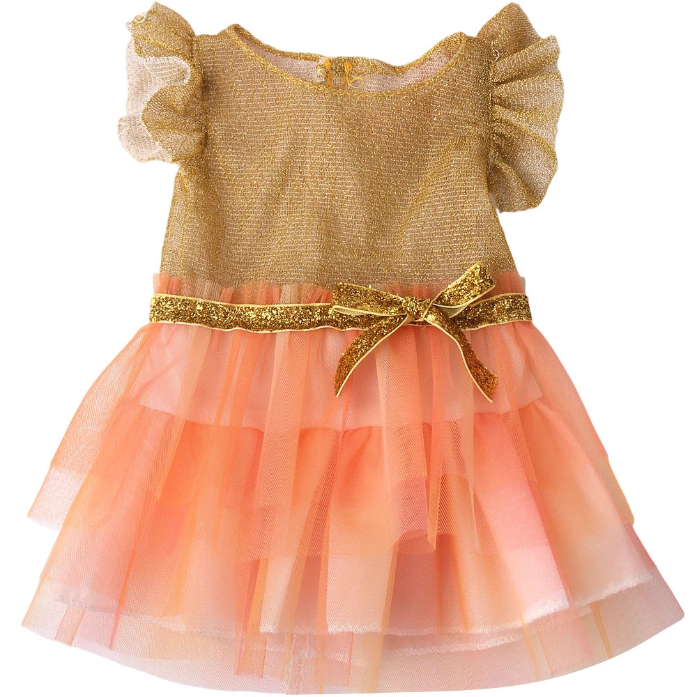 Jupe tutu rose bleu princesse tulle sequins dorés argentés motifs fleurs