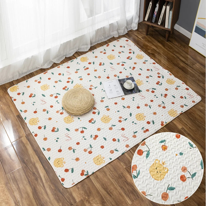 tapis sol animal compagnie coussin cage lapin cochon dindon mat doux imprimé animaux mignons