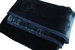 robe velours violet foncé classique biodegradable ceinture ajustable tissu soie