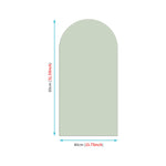tableau blanc moderne motif cuisine lettres animaux vert pastel autocollant pvc feutres gomme tampon