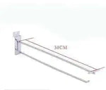 supports murals argentés modernes affichage pliant fixe 10cm 15cm 25cm