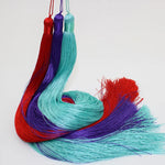 pompons décoratifs modernes polyester multicolores opaques rideaux bricolage décoration maison