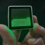 décoration ambiance led écran liquide boitier granuleux vis usb technologique minimaliste