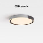 plafonniers modernes led lumineux télécommande minimaliste fixés formes circulaire carrée