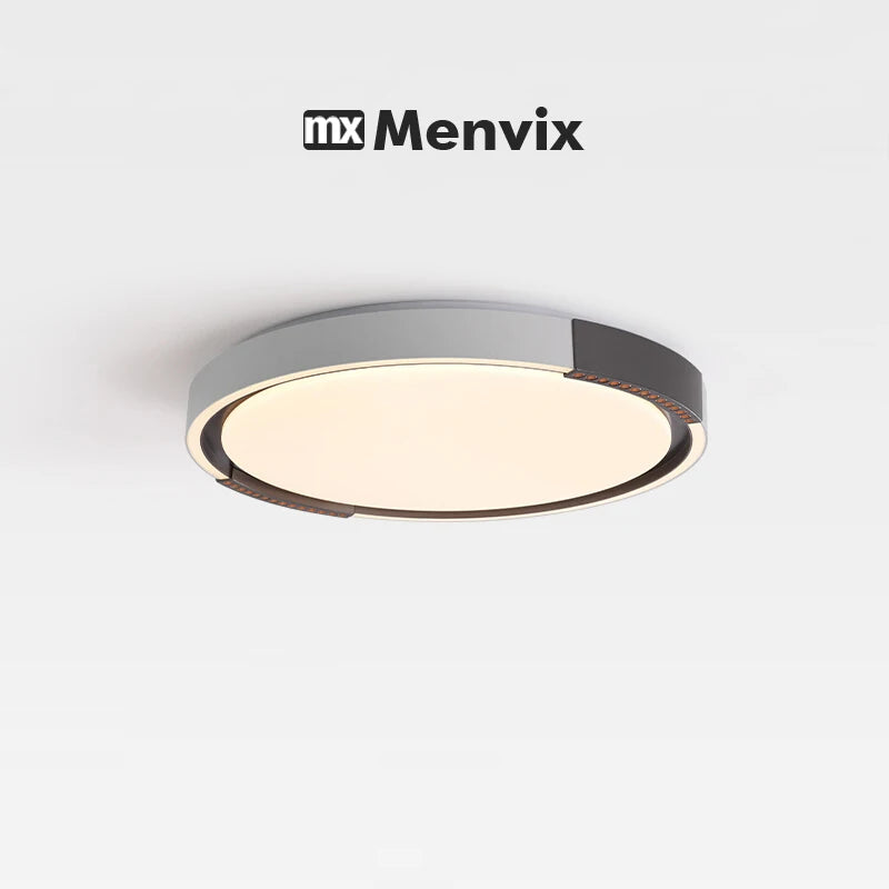 plafonniers modernes led lumineux télécommande minimaliste fixés formes circulaire carrée