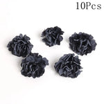 fleurs artificielles noires roses pivoines classiques intérieures décoration anniversaire baby shower événements