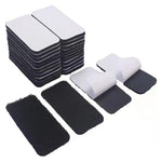 adhésifs élastiques blanc noir rayures tissu texturé moderne résistance chaleur auto adhésifs polyesters nylon