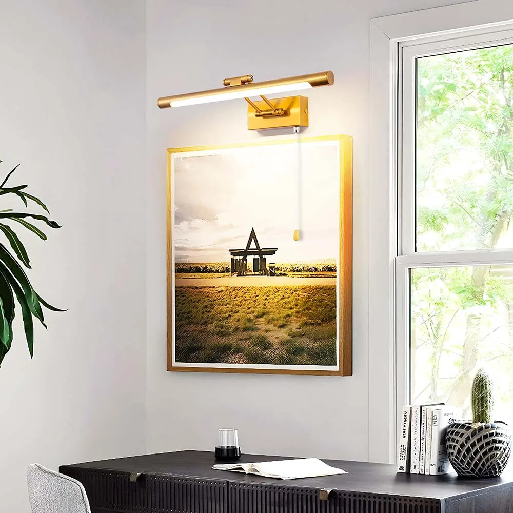 Détail de l'abat-jour acrylique de l'applique murale LED