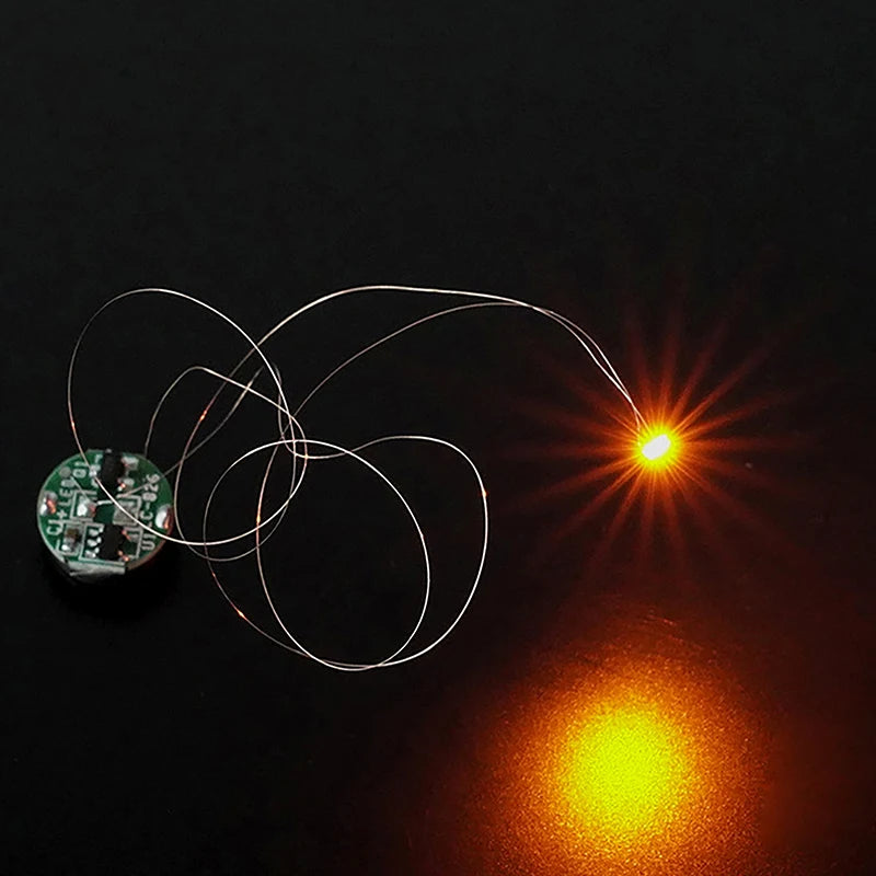 interrupteur magnétique led vert gris circuits imprimés composants électroniques moderne éclairage animation