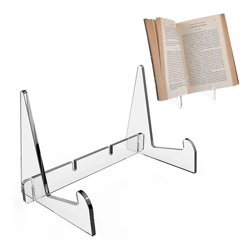 présentoir livres transparent acrylique réglable adhésif moderne minimaliste