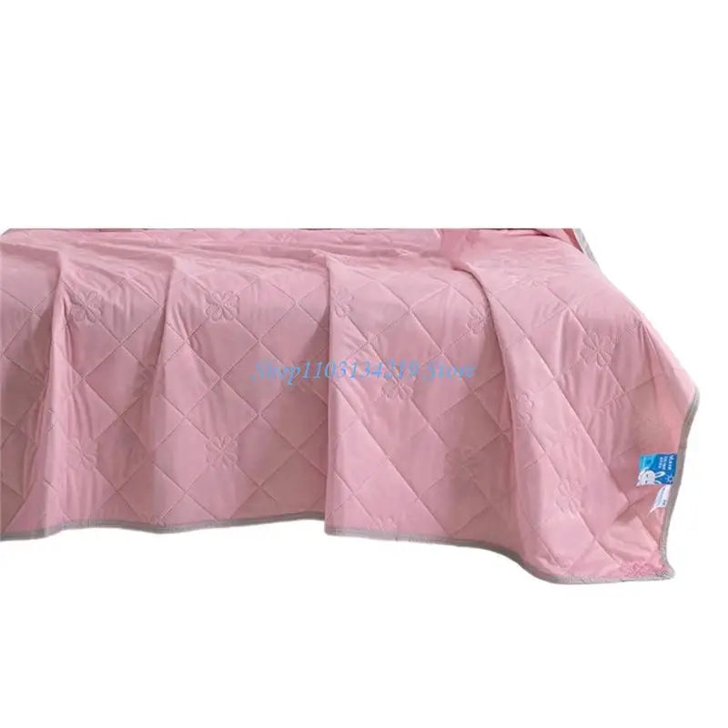 couverture polyestère moderne rose vert bleu motif géométrique opacité 200x230cm fixation