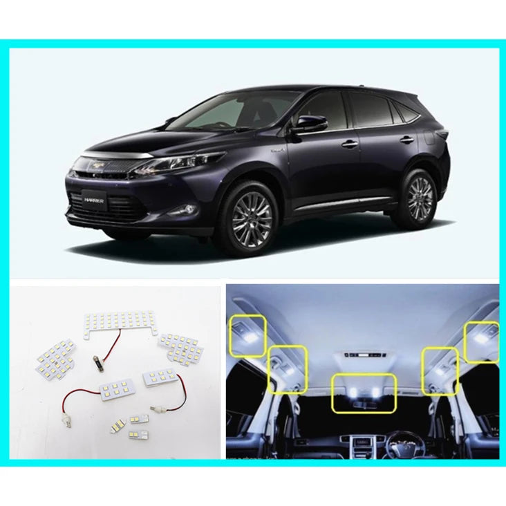 ampoules led blanc modernes adhésives voiture carrés lumineuses câbles connecteurs
