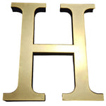 lettres murales or brillantes classiques adhésives alphabet anglais diy stickers decoration maison 10cm