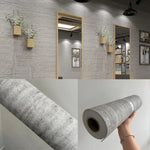 papier peint moderne beige texture grunge adhésif imperméable résistant humidité soundproof cuisine chambre salon