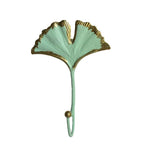 porte clés feuilles dorées moderne vert ornemental décoration chambre vert doré