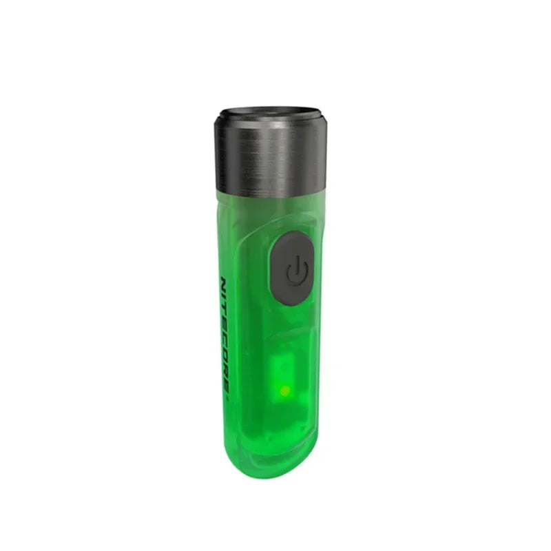 lampe torche rechargeable led uv intense extérieure 300 lumens moderne compact noire verte bleue
