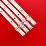 bande led blanc 945mm 3v lisses moderne leds opaque kit 4pcs