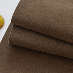 serviettes velours polyester imperméable moderne blanc beige vert gris bleu uni respectueux environnement