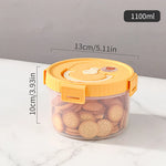 boîtes rangement transparentes modernes hermétiques qualité alimentaire poignées couvercle beige