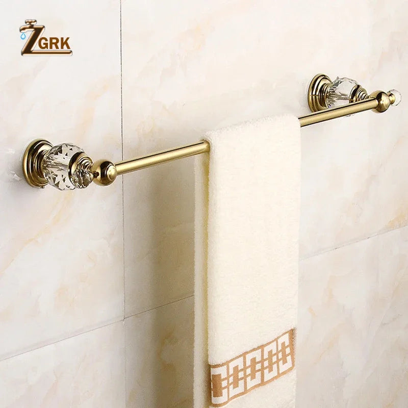 accessoires salle bain or strass classique porte serviettes porte papier toilette