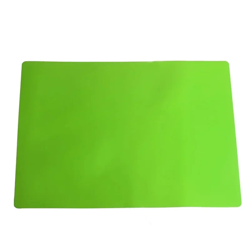 tapis cuisine silicone moderne orange bleu vert rouge 40x50cm anti dérapant environnement respectueux