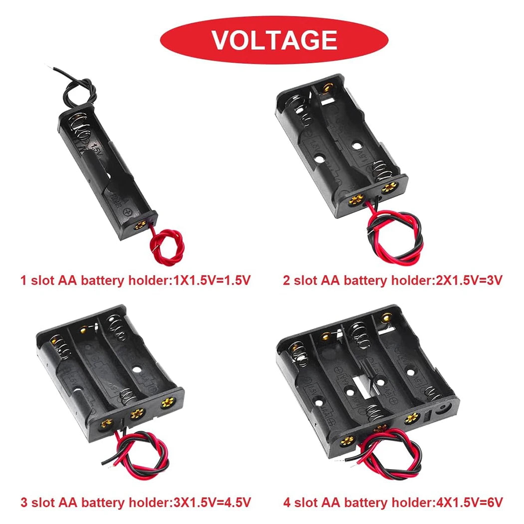 support batteries aa vis fixations boites rangement cables cuivre noir pragmatique multifonctionalité slots
