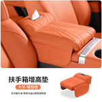 coussin soutien voiture cuir gris clair moderne adhésif trosse rangement porte tissu téléphone intégré