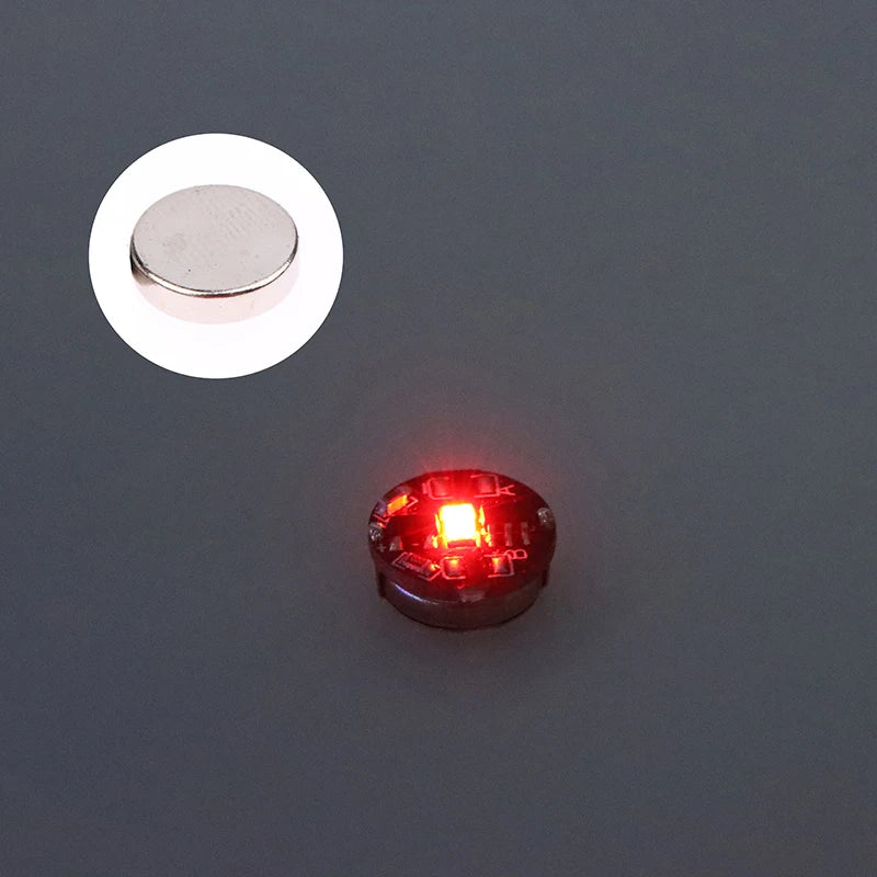 mini lampe led aimantée couleurs variées moderne technologique lampe centrale cercle