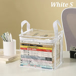 sacs rangement transparent pliables multi usages très transparent moderne pratique double fermeture glissière poignées