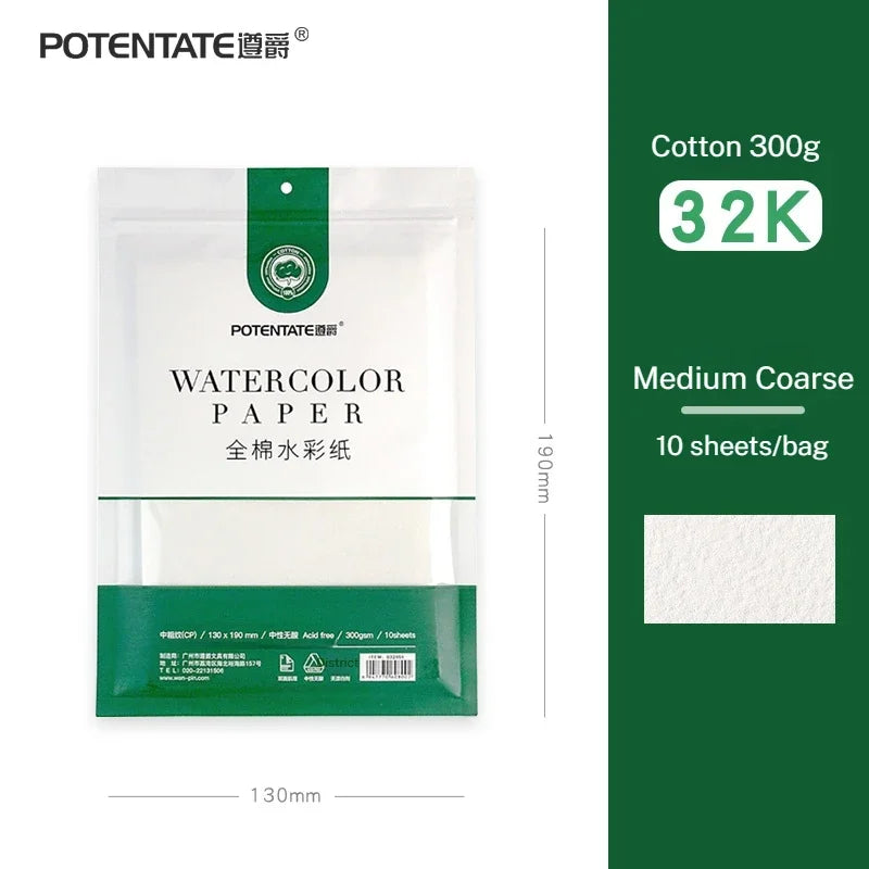 papier aquarelle grainé blanc vert bleu jaune artiste coarse medium fine boîte métal cartes
