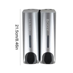 distributeur savon liquide blanc transparent moderne minimaliste salle bains cuisine