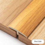 profils seuil pvc brun beige rouge moderne vis fixés aspect bois opaques