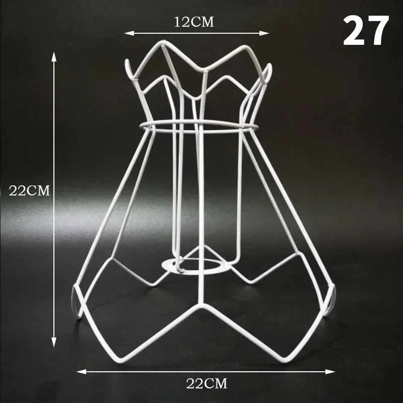 support lampe moderne grille fleurs blanc opacité bricolage fixations invisibles abat jour