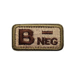 écussons sang type badges patchs militaires vert olive noir crochet boucle 2.5cm 5cm pos