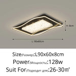 plafonnier moderne blanc doré cristaux effet glace craquelée éclairage led facile haute qualité